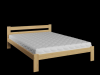 Bett Massivholzbett Holzbett Lattenrost unlackiert unbehandelt 90/  120/  140/  160