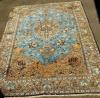 Orientteppich Isfahan mit Seide 130 J. alt,  T125