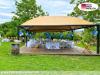 Pavillon 7x5 Überdachung Pagodenzelt Festzelt Pvc Terrassendach Pergola Terrasse