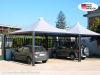 Pavillon 4x5 Überdachung Pagodenzelt Pvc Terrassendach Pergola Terrasse Restaura