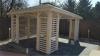 3-ECK GARTENHÄUSER CIECHANÓW HOLZGARTENLAUBE PAVILLON KIEFERNSCHUPPEN 3,  5x4,  5m