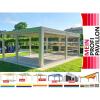 Pavillon Pergola 4x4m Überdachung neu personalisierte Farben wasserdicht Zelt Ca