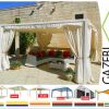 Pavillon Laube Zelt personalisierte Farbe professionelle neu 3x5 Garden Café Hot