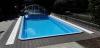 GFK Pool VERONA Wärmepumpe,  Abdeckung Einbaubecken Set VIVAPOOL