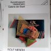 1989 Rolf Nesch Plakat Heidenheim Plastik