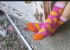 w,  schmale Füße? Gr.. 35-39,  Model gesucht,  für bunte Socken ,  