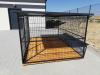 Hundezwinger 3x2 goldene Eiche/  Walnuss