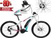 Haibike Sduro HardLife 6.0 Damen,  Modell 2017,  weiß/  peach/  cyan