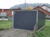 Garage Blechgarage Metallgarage Schuppen Fertiggarage Lager - 3 x 6 m mit Sattel