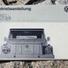 Betriebsanleitung VW 181 Kübelwagen 1974