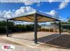Pavillon 5x5 Überdachung Sonnenschutz Festzelt Terrassenüberdachung Pvc