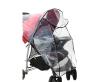 Regenschutz Regenverdeck Regenhaube für Kinderwagen Universal Regenfolien Klar