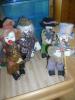 Alte Clownsfiguren 3 + 1 Stück Nr. 37