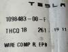 Bremssattelkabel rechts BASE Tesla Modell 3 1098483-00-F