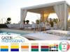 Laube Dach Pavillon Gartenzelt scheibe neu personalisiert 5x3