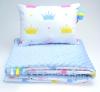 Babybettwäsche Bettwäschegarnitur Bettenset Kissen Decke Minky Baumwolle Neu Set