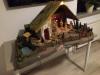 Wunderschöne,  handgearbeitete,  nostalgische Weihnachtskrippe