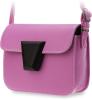 modische kleine klassische Damentasche Clutch–Tasche Umhängetasche Kunstleder