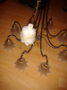 Kronleuchte/  Hängelampe/  Deckenlampe mit 8 Leuchten