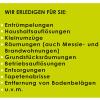 Entrümpelungen, Umzüge u.s.w.