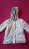 Auktion Mädchen Jacke mit weichem Fellrand Beige,  Größe:128