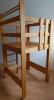 Kinder/ Jugendbett mit Turm aus Erle-Vollholz
