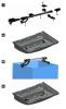 LED Balken Leddy 540 für das 60 liter Aquarium Set /  Aquariumabdeckung mit Fisch