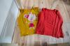 2x Größe 122 zwei Stück Langarm Oberteil T- Shirt Kinder Mädchen Klamotten
