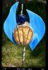 Gartenstele-Gartenstecker-Deko aus Holz/ Stahl und Glas  im Drachenshop Duisburg-