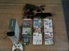 X-Box 360 mit Kinect, 250 GB Festplatte, Wlan, 9 Spielen+Zubehör