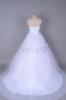 Tüll Prinzessin umgedrehtes Dreieck trägerloses Brautkleid