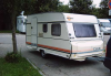 Kleiner Reisewohnwagen,  ab Memmingen,  3 EW  1Kind /  Wintercamping möglich