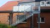 Aussentreppe Stahltreppe Metallbau,  Balkon Treppengeländer