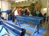 Abkantbank 2140/ 0, 8 Rollenschere Glattwalzmaschine Kantbank Schwenkbiegemaschine