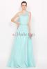 Ärmelloses Chiffon A-Linie Abendkleid  - Mode-top