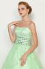 bodenlanges romantisches dünnes Quinceanera Kleid - Dameo.de