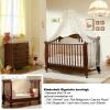 Kinderbett mitwachsend /  umbaubar Babybett Rigoletto im Retro Design Buche
