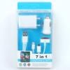 Universal 7 in 1 USB Ladekabel Set
