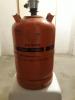 Spanische Gasflasche mit Druckminderer