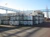 grosse Mengen an IBC-Tanks,  IBC-Gestellen und 200l Stahlfässer