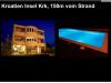 Insel Krk Kroatien,  Apartment mit Pool,  150m vom Strand,  Internet,  Klima.... 