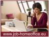 Selbstständig arbeiten von zu Hause im Home Office,  Online Job