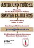 ANTIK UND TRÖDELMARKT auf dem Kaltenkirchener Stadtfest,  SONNTAG,  13. JULI 2025