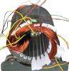Elektromotor durchgebrannt der B14 Elektromotor 1,  5 KW ist reparabel,  repariere
