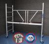 ASC Alu-Rollgerüst,  Zimmergerüst,  TÜV/  GS,  3,  0 m,  erweiterbar,  Gerüst,  NEU!