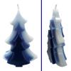 Kerzen Trio als Tannenbaum (durchgefärbt - unverziert) (www.nordkerze.de)