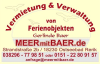 Zimmervermittlung MEER mit BAER im Ostseebad Rerik