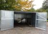 Garage Blechgarage Metallgarage Schuppen Fertiggarage Lager - 3x5m