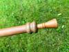 Alphorn,  2- teilig in F,  1. Hand,  aus massivem Nussbaumholz,  Einzelstück,  siehe 