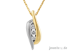 Diamantschmuck,  Halsschmuck,  Halskette mit Anhänger,  Collier,  Diamanten,  Gold gü
